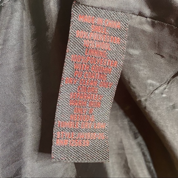 Yoki ❤︎ Wool Houndstooth Peacoat Jacket Overcoat ❤︎ Pink Size Large 12-14 ❤︎ - Picture 11 of 16